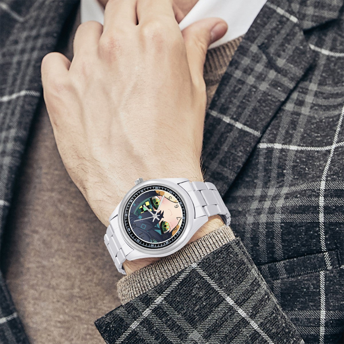 Genshin Impact Squishy Series Stainless Steel Watch - Kinich