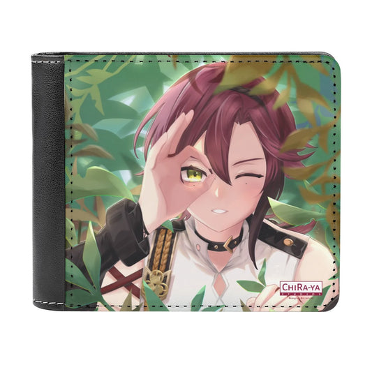 Genshin Impact Leather Wallet - Shikanoin Heizou: "Detective At Work"