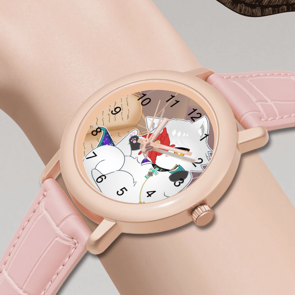 Guilty Gear Leather Watch - Asuka Kreutz (Cat Asuka)