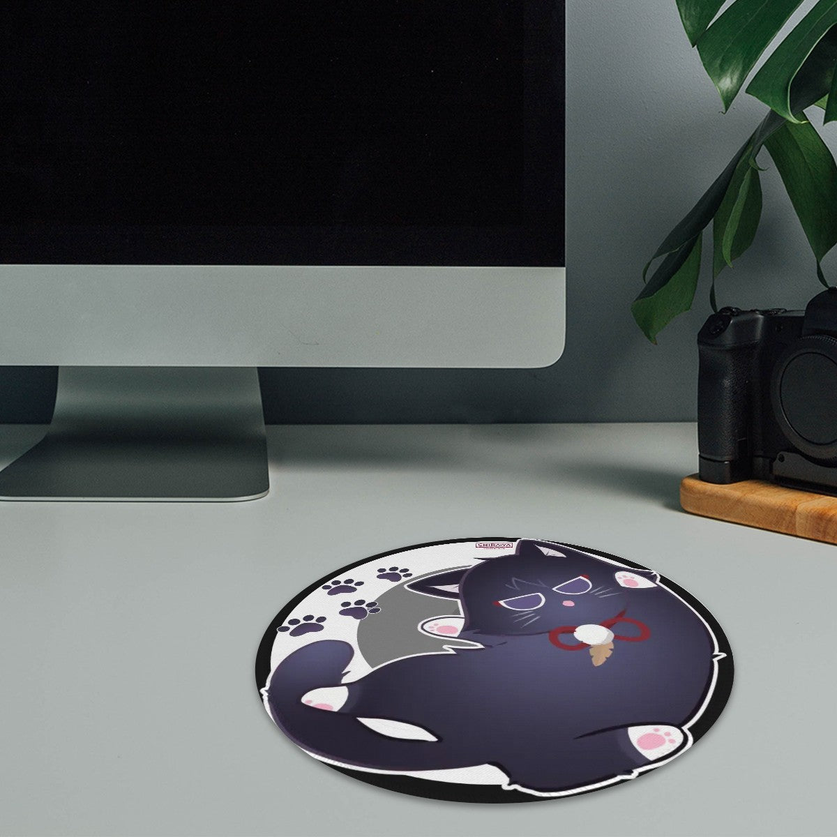 Genshin Impact Gaming Mouse Pad (Round) - Scarameow Series