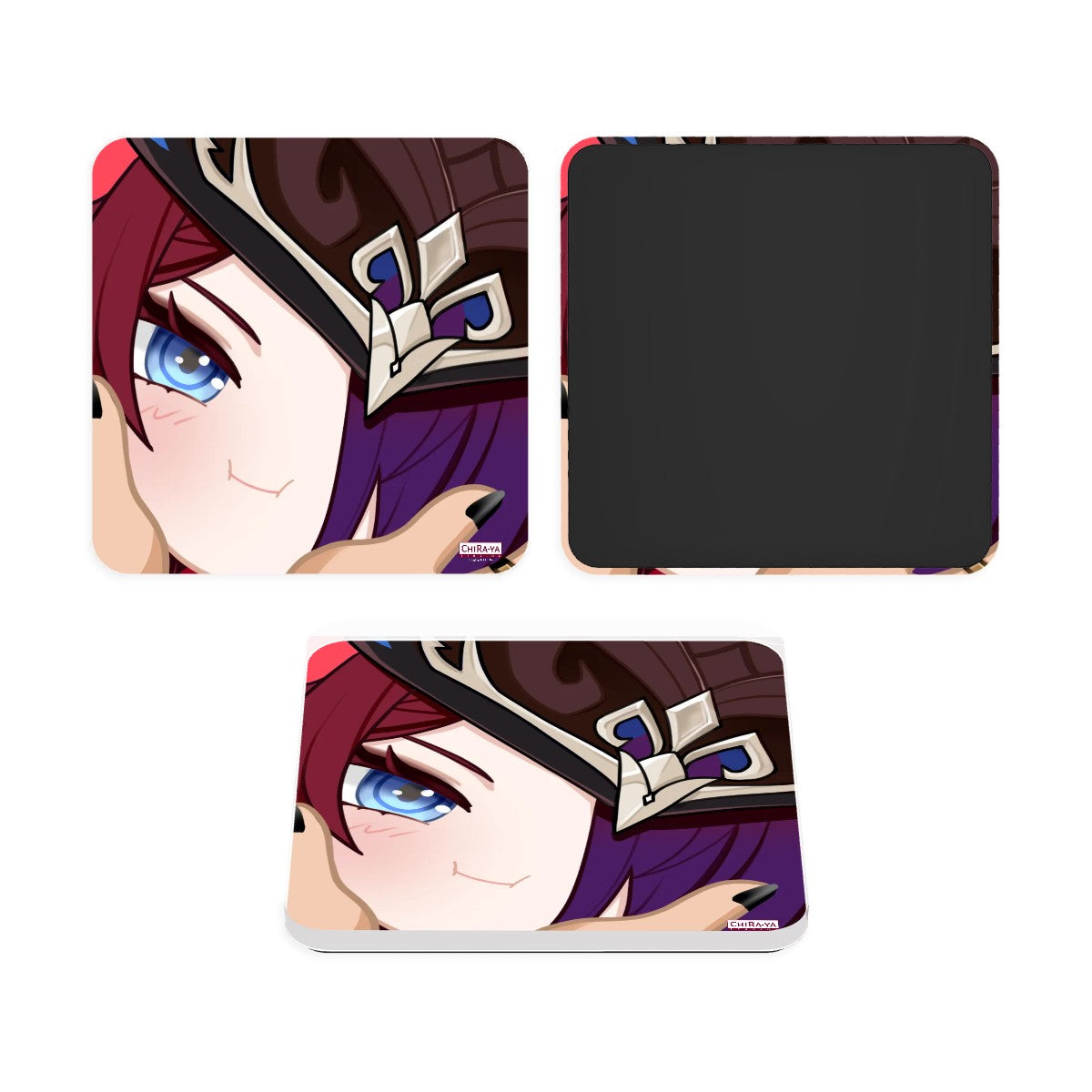 Genshin Impact Squishy Series Acrylic Fridge Magnet - Chasca
