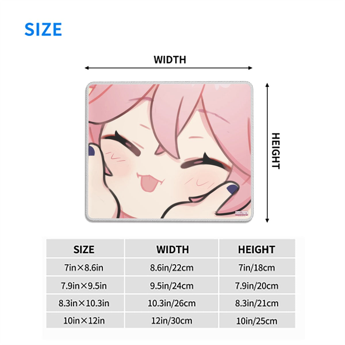 Genshin Impact Squishy Series Gaming Mouse Pad - Yae Miko