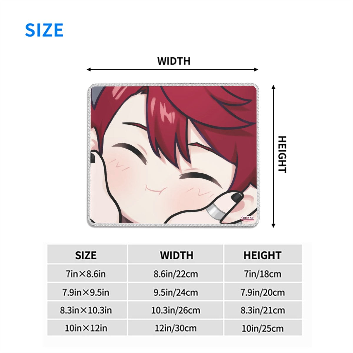 Terraglotte Squishy Series Gaming Mouse Pad
