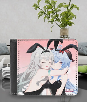 Genshin Impact x Honkai Star Rail Leather Wallet - Firefly & Ganyu: 