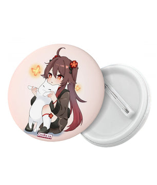 Genshin Impact Pin Badge - Hu Tao: 