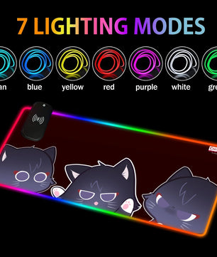Genshin Impact Premium RGB Gaming Mouse Pad (with Wireless Charging) - Scarameow Chiraya Studios