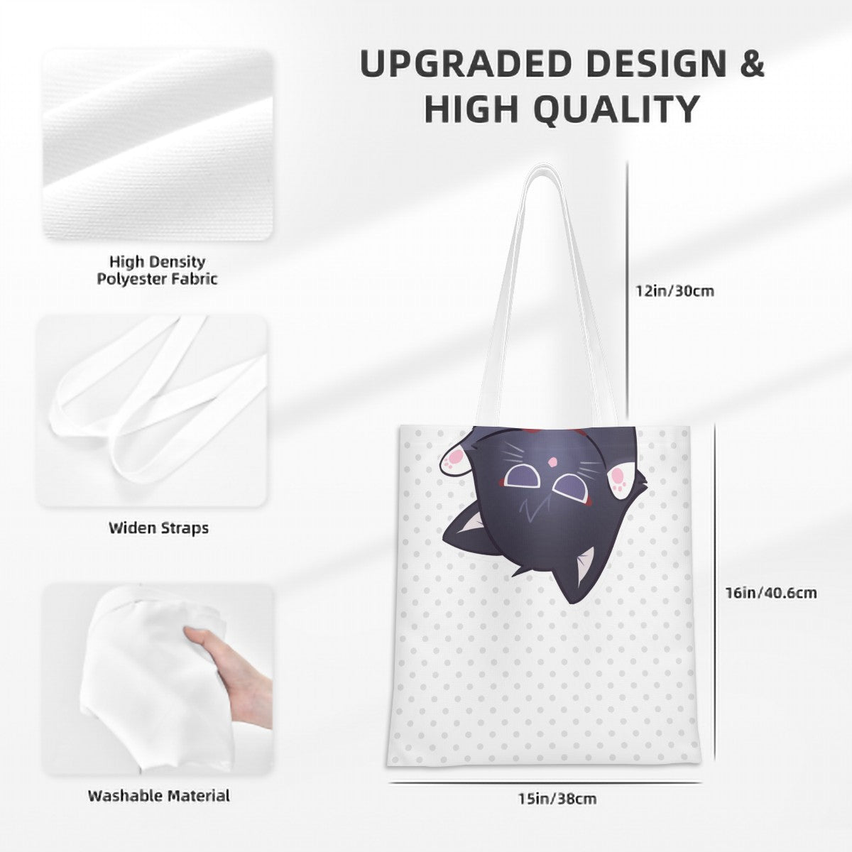 Genshin Impact Tote Bag - Scarameow (Playful)