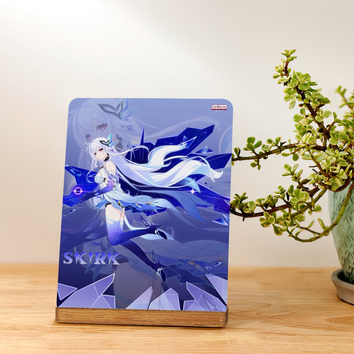 Genshin Impact Metal Print with Stand - Skirk: 