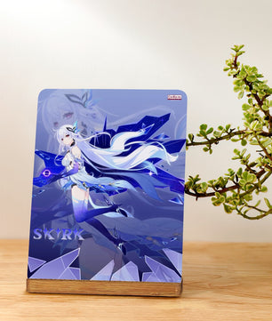 Genshin Impact Metal Print with Stand - Skirk: 