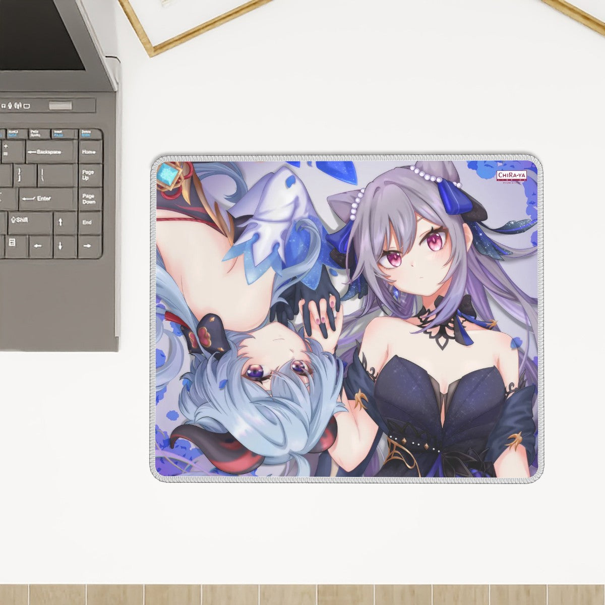 Genshin Impact Gaming Mouse Pad - Ganyu & Keqing: "Ganqing Impact"