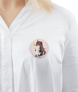 Genshin Impact Pin Badge - Hu Tao: 