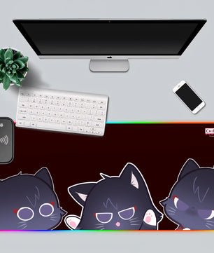 Genshin Impact Premium RGB Gaming Mouse Pad (with Wireless Charging) - Scarameow Chiraya Studios