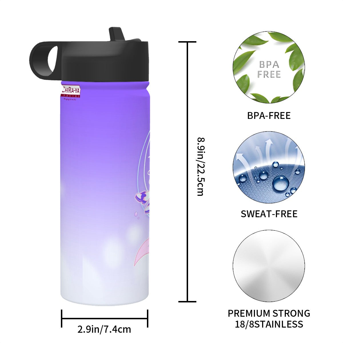 Genshin Impact Stainless Steel Insulated Tumbler - Sangonomiya Kokomi Chiraya Studios