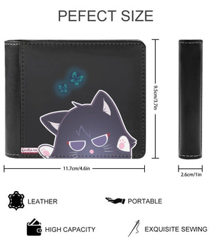 Genshin Impact Leather Wallet - Scarameow (Playful)
