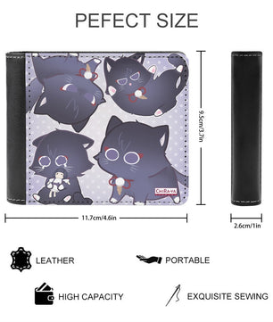 Genshin Impact Leather Wallet - Scarameow