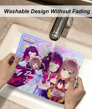 Genshin Impact Gaming Mouse Pad - Sandrone & Columbina 