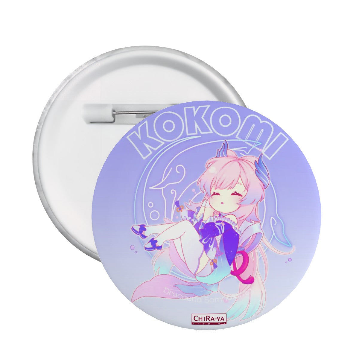 Genshin Impact Pin Badge - Sangonomiya Kokomi