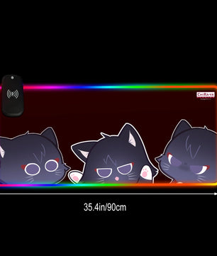 Genshin Impact Premium RGB Gaming Mouse Pad (with Wireless Charging) - Scarameow Chiraya Studios