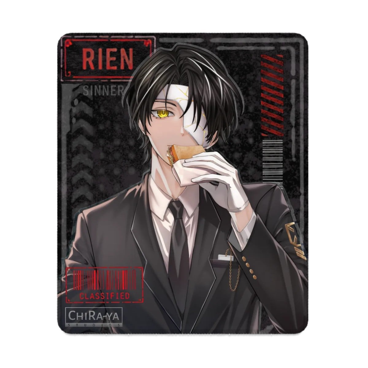 Limbus Company Gaming Mouse Pad (Vertical) - Rien