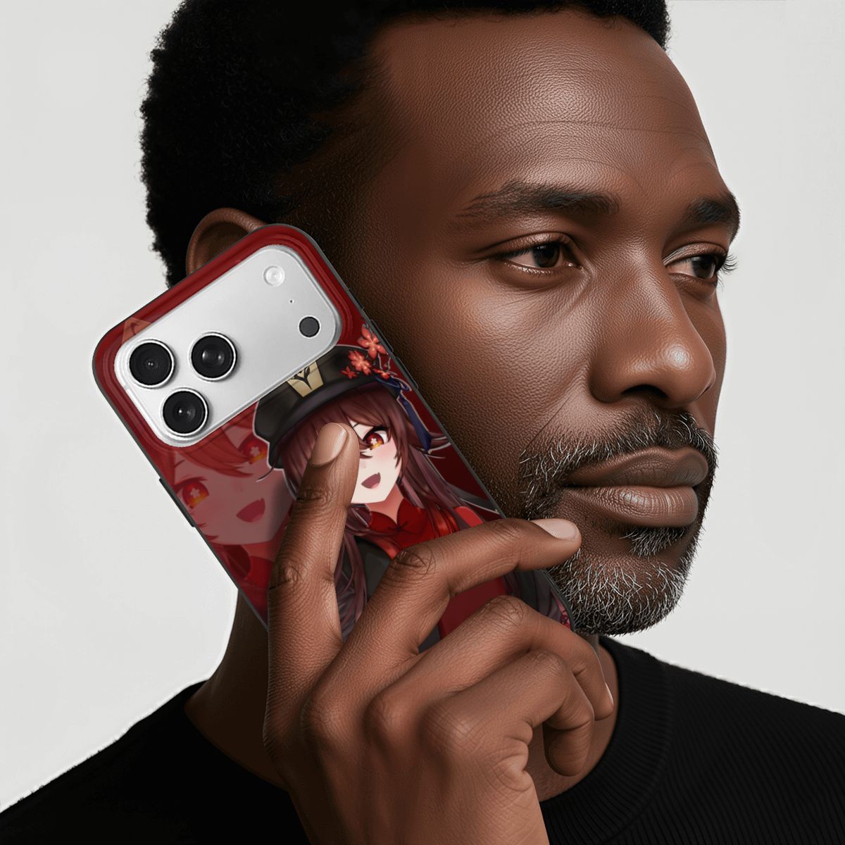 iPhone 17 Pro Max TPU Black Phone Case Chiraya Studios