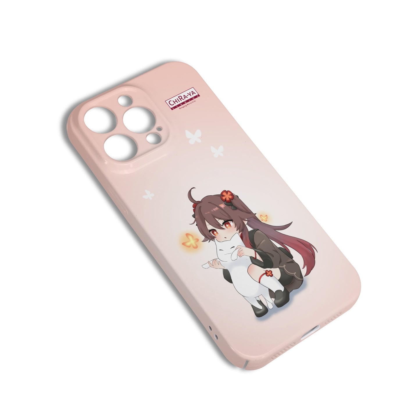 Genshin Impact Phone Case (iPhone 14 Pro Max) - Hu Tao