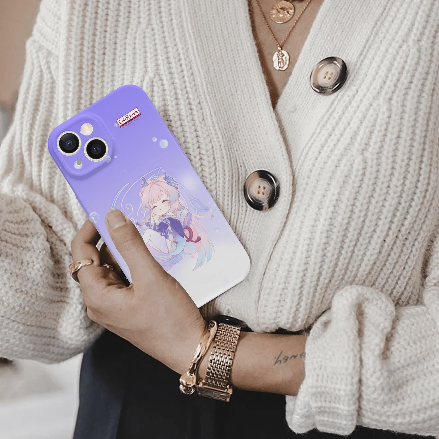 Genshin Impact Phone Case (iPhone 14) - Sangonomiya Kokomi