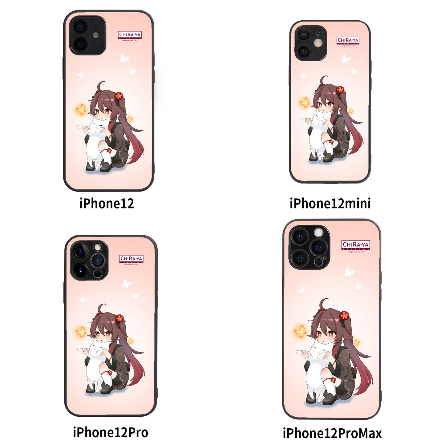 Genshin Impact Phone Case (iPhone 12 Series) - Hu Tao