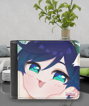 Genshin Impact Squishy Series Leather Wallet - Venti