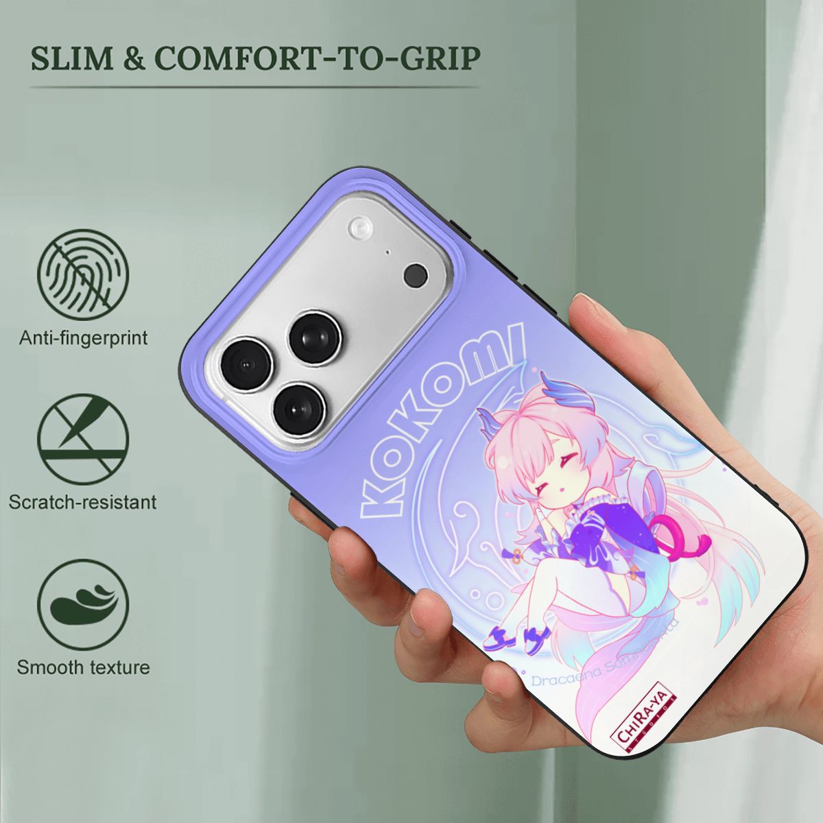 iPhone 17 Pro Max Glass Phone Case Chiraya Studios