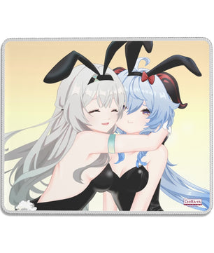 Genshin Impact x Honkai Star Rail Gaming Mouse Pad - Firefly & Ganyu: 
