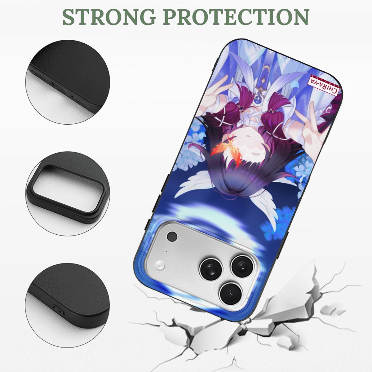 iPhone 17 Pro Max Glass Phone Case Chiraya Studios