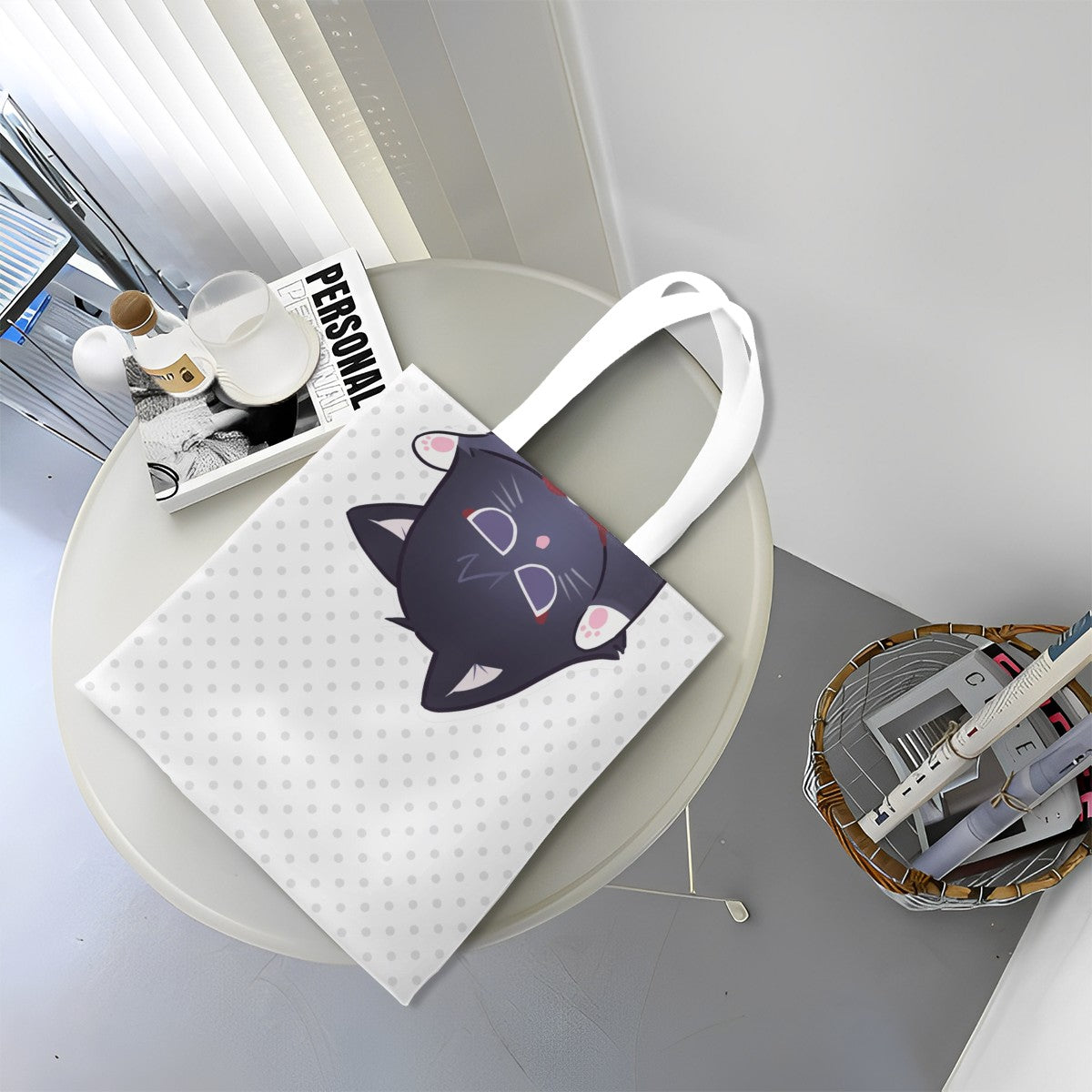 Genshin Impact Tote Bag - Scarameow (Playful)
