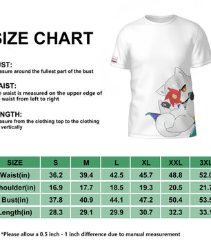 Guilty Gear T-Shirt - Asuka Kreutz (Cat Asuka)