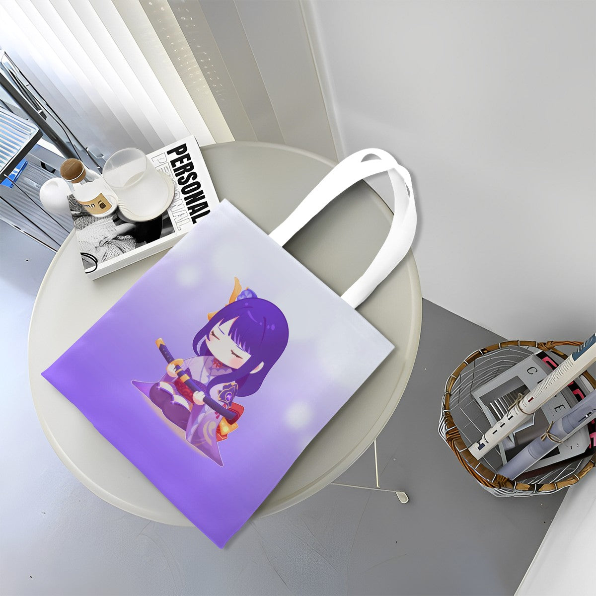 Genshin Impact Tote Bag - Raiden Shogun (Irodori Statue Series)