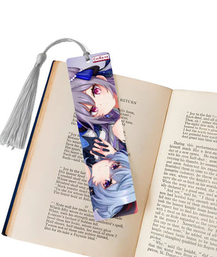 Genshin Impact Wooden Bookmark - Ganyu & Keqing: 
