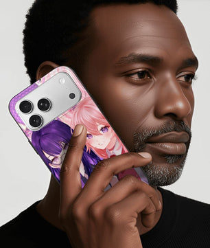Genshin Impact Phone Case (iPhone 17 Pro Max) - Raiden Ei & Yae Miko: 