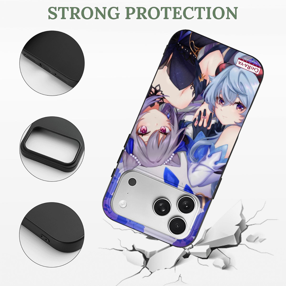 iPhone 17 Pro Max Glass Phone Case Chiraya Studios