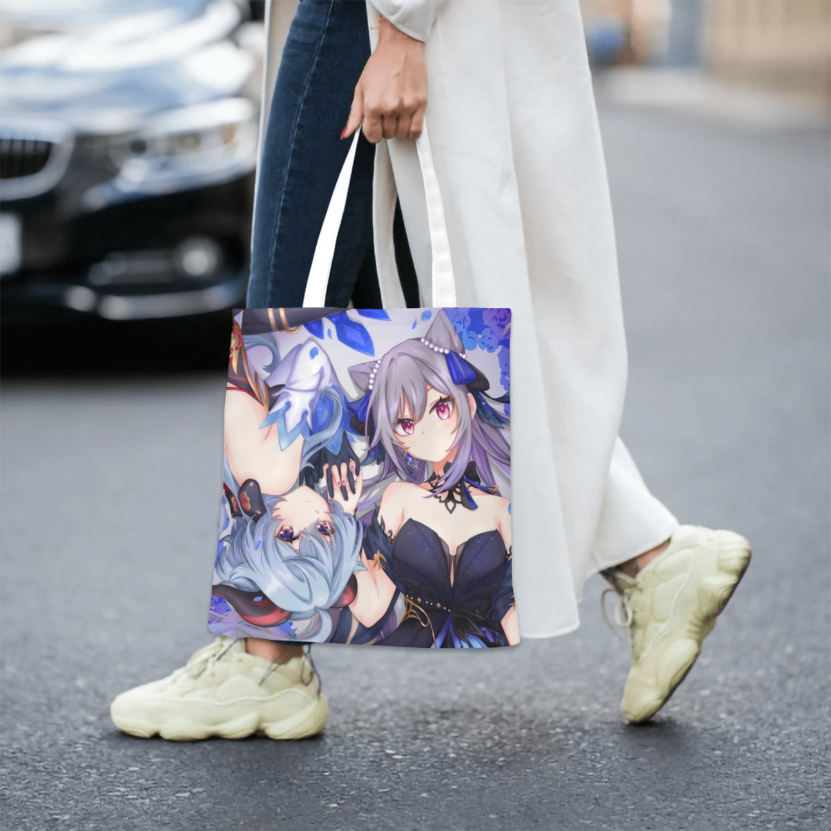 Genshin Impact Tote Bag - Ganyu & Keqing: "Ganqing Impact"
