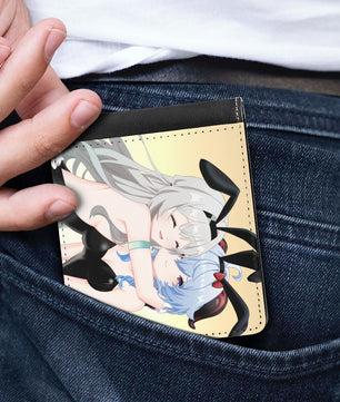 Genshin Impact x Honkai Star Rail Leather Wallet - Firefly & Ganyu: 