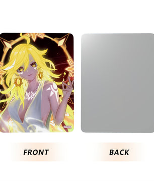 Genshin Impact Metal Print with Stand - Mavuika: 