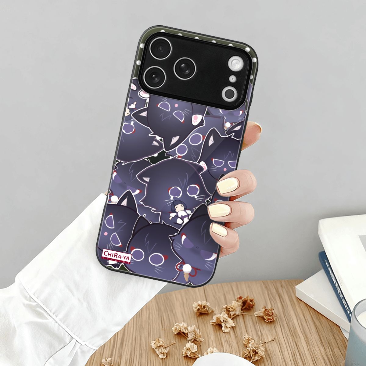 iPhone 17 Pro Max Glass Phone Case Chiraya Studios