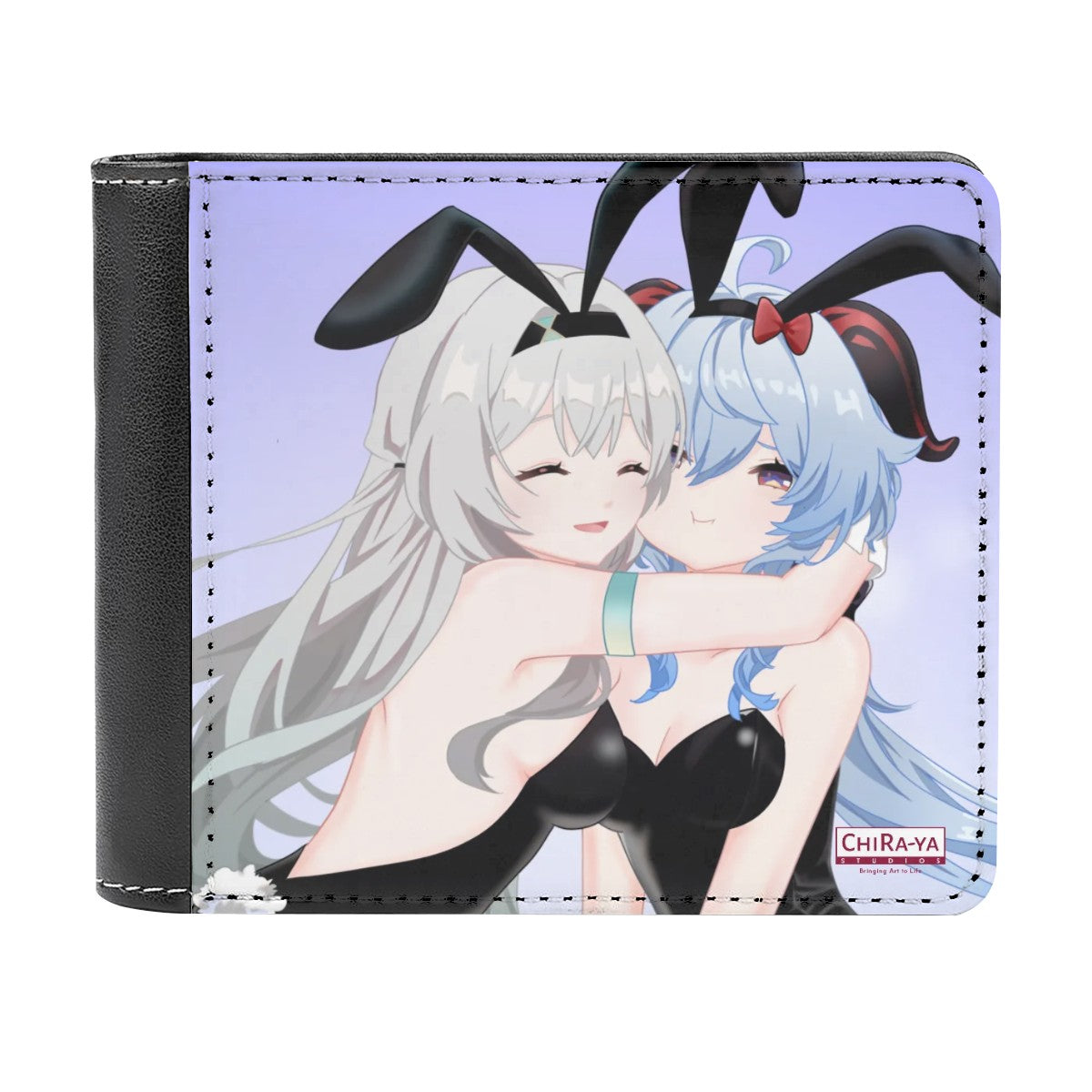 Genshin Impact x Honkai Star Rail Leather Wallet - Firefly & Ganyu: "Bunny Girlies"