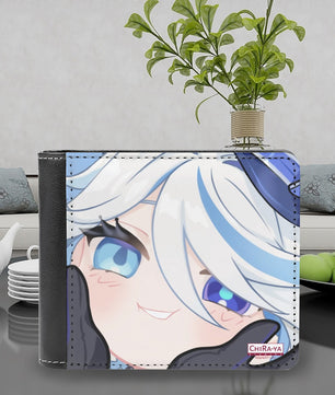 Genshin Impact Squishy Series Leather Wallet - Furina