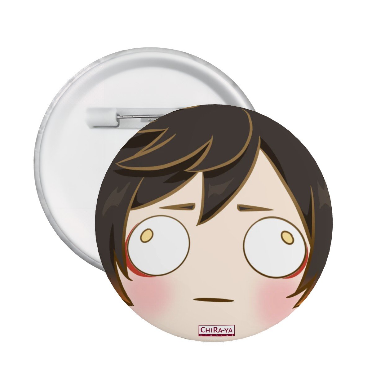 Genshin Impact Pin Badge - Derp series