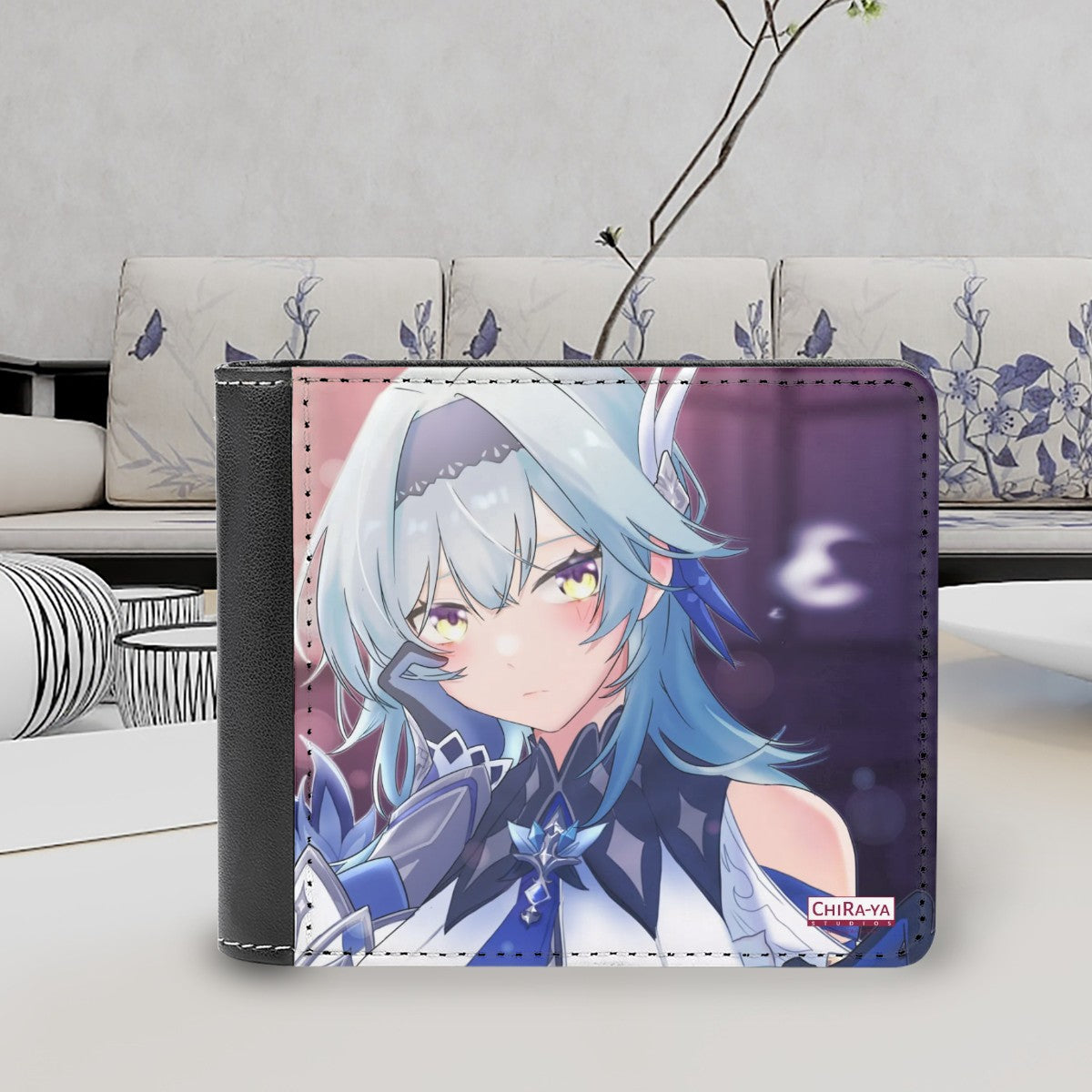 Genshin Impact Leather Wallet - Eula: Night Out at Angel's Share