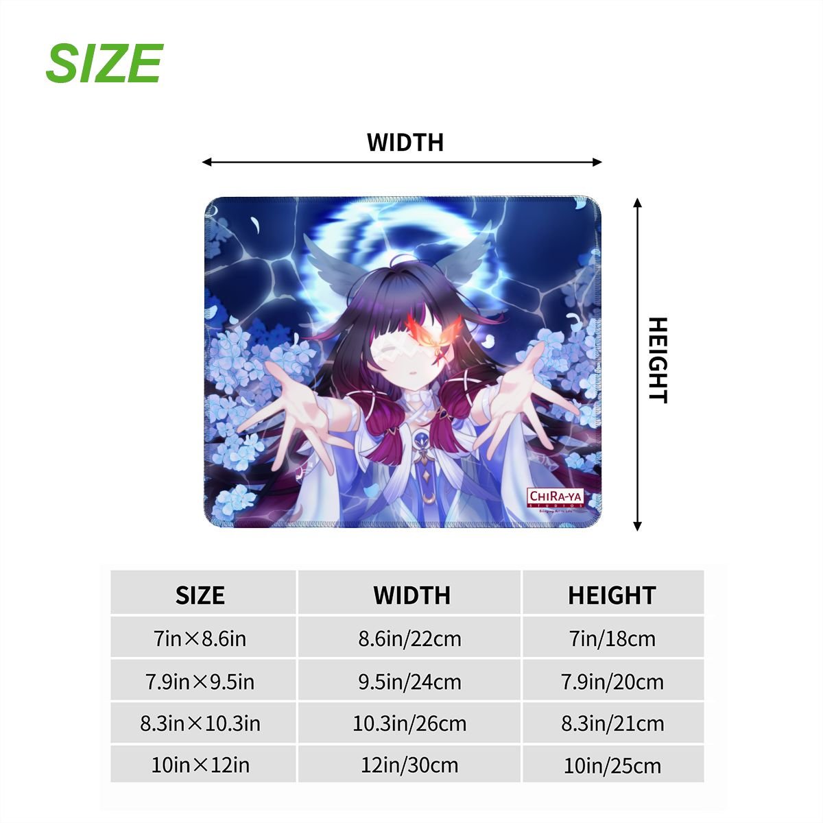 Genshin Impact Gaming Mouse Pad - Columbina: 