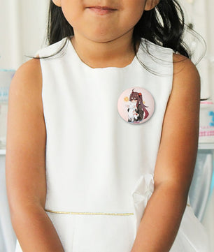 Genshin Impact Pin Badge - Hu Tao: 