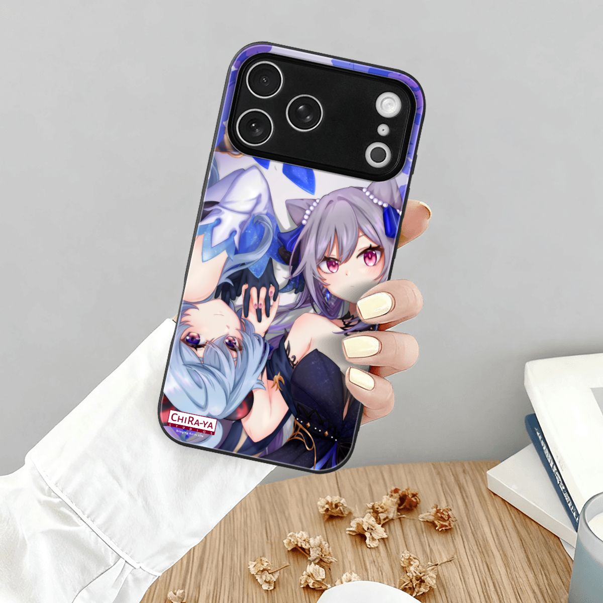iPhone 17 Pro Max Glass Phone Case Chiraya Studios