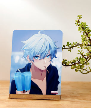 Genshin Impact Metal Print with Stand - Chongyun: 