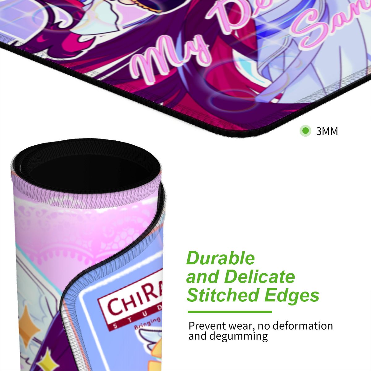 Genshin Impact Gaming Mouse Pad - Sandrone & Columbina 